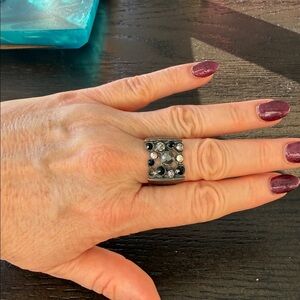 Elegant Black Stone Ring